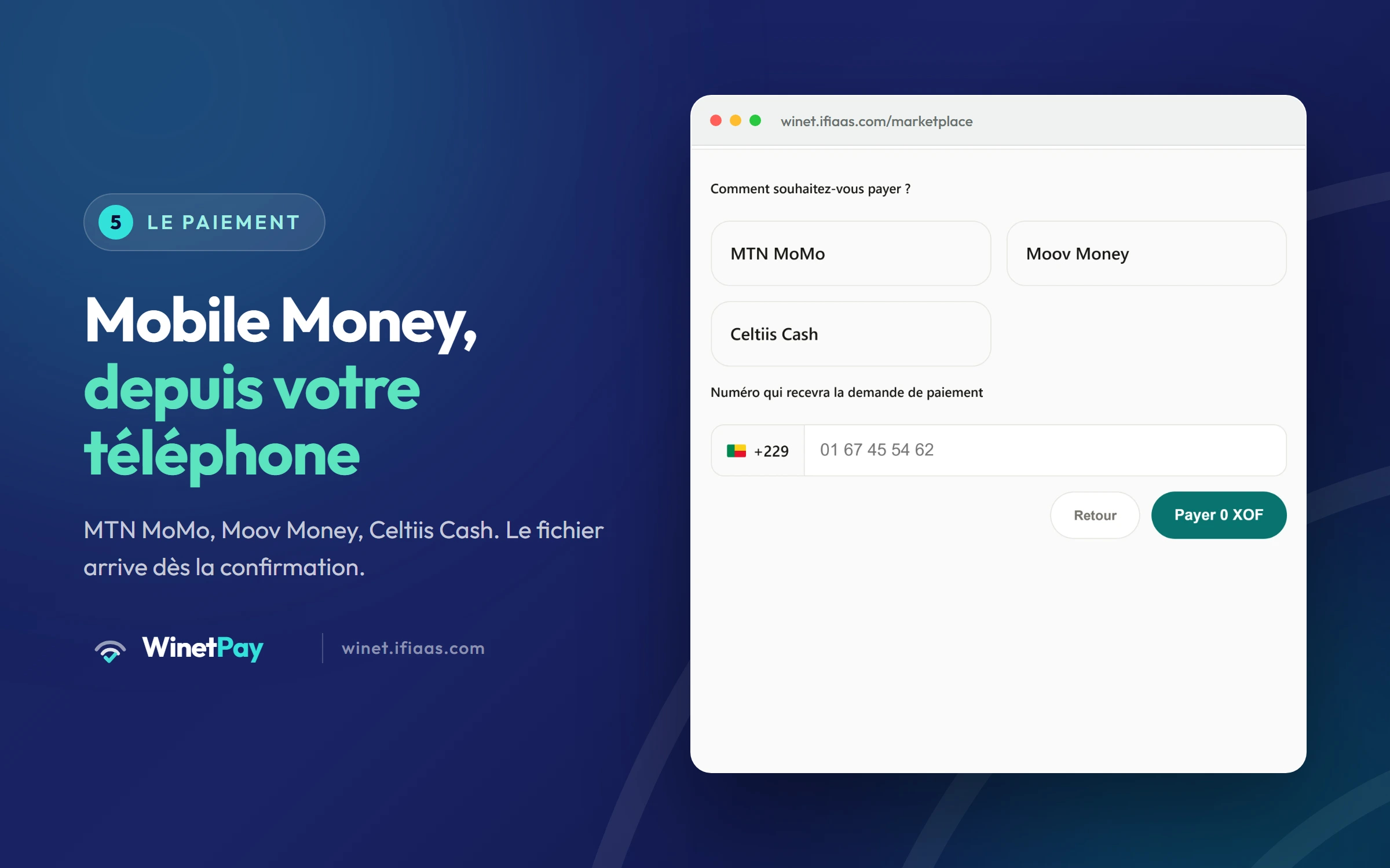 Paiement par Mobile Money